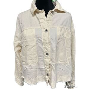 Love Notes Oversized Button Down Top size small